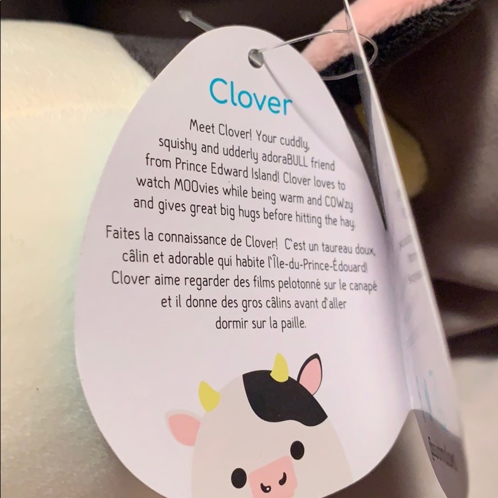 Rare clover the Bull Squishmallow - Picture 2 of 3